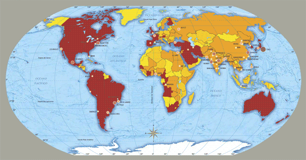 A tiempo Fácil de suceder Emular Atlas de Geografía del Mundo - Gis&Beers