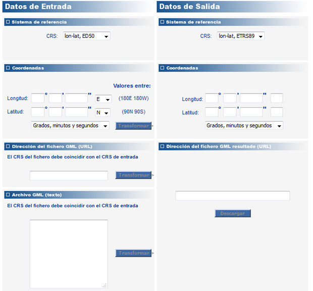 calculadoras geográficas on line