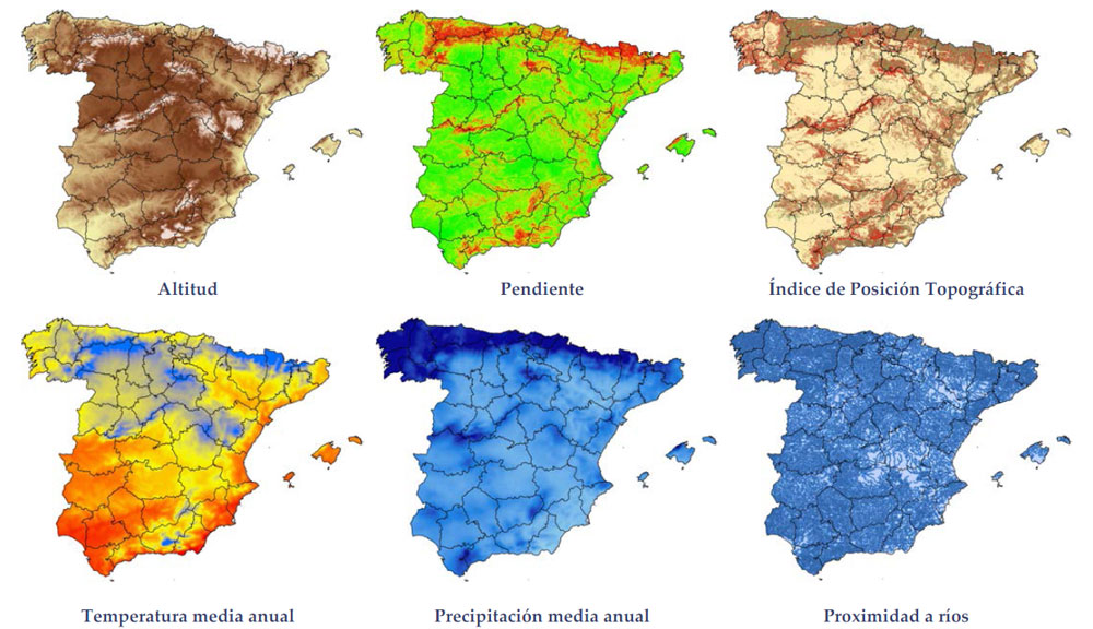 Variables Territoriales cartograficas