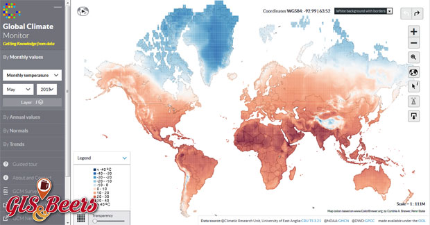 Global Climate cartografía climática