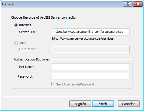 Imágenes satélite con GISServer