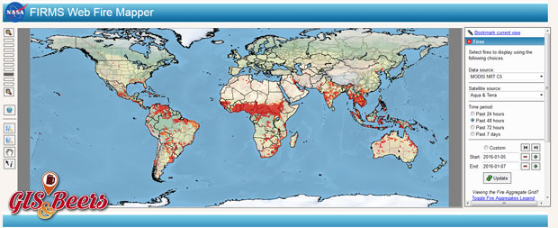 Visor cartografia de Incendios