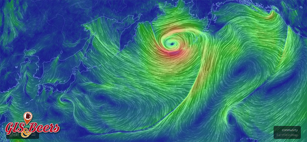 cartografía de Ciclon