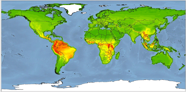 Grupos Red List y cartografía de especies amenazadas