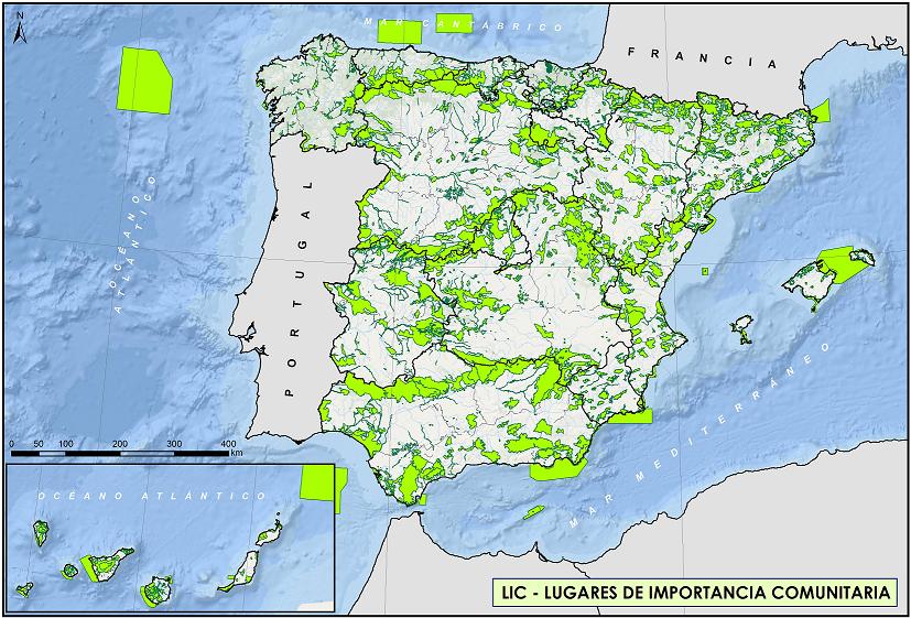 Cartografia Red Natura 2000