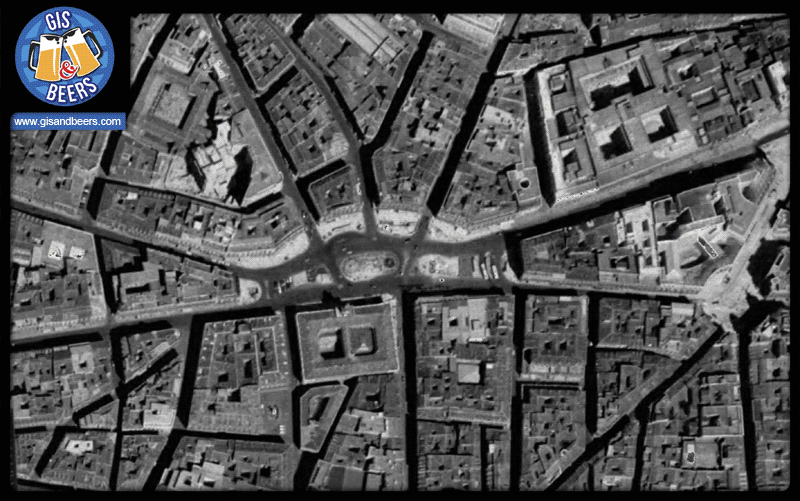 Mapas historicos Puerta del Sol