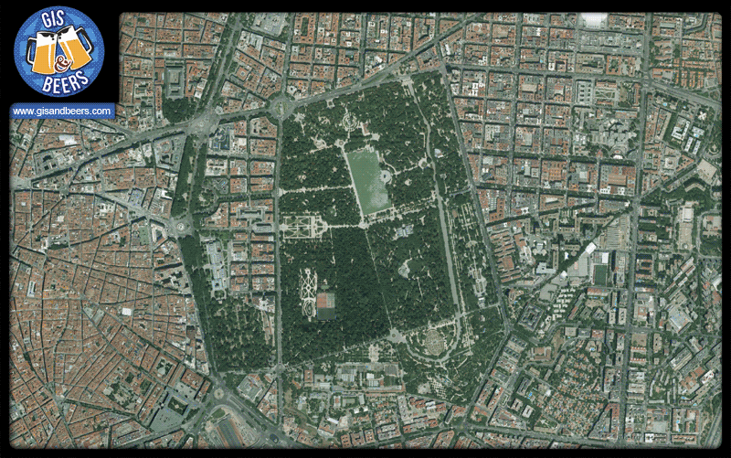 Mapas historicos Retiro de Madrid