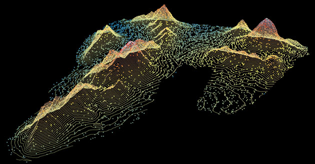 Puntos Lidar con LASTools