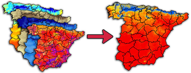 algebra de mapas para aptitud territorial