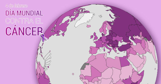 Distribución del cancer cartografia