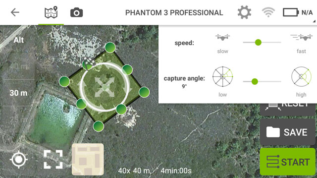 misiones circulares pix4D y rpa dron