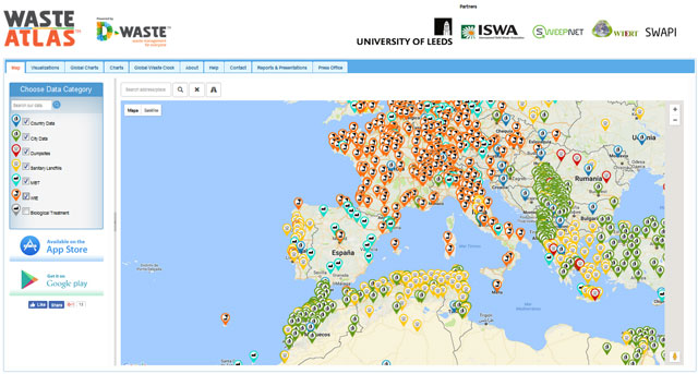 cartografia de residuos