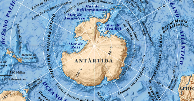 descarga cartografía antártica