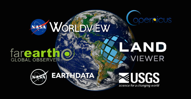 Los mejores visores para teledetección y descargar imágenes satélite