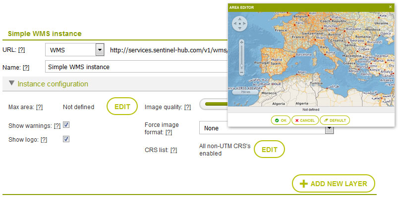 Incorporar imágenes satélite en ArcGIS mediante servidores WMS