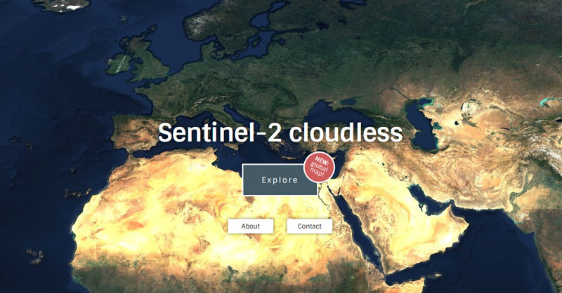 Sentinel 2 Cloudless