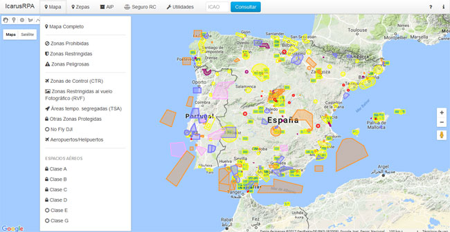 SIG y aplicaciones para drones