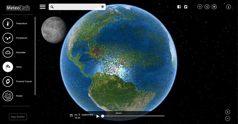 MeteoEarth mapas climáticos