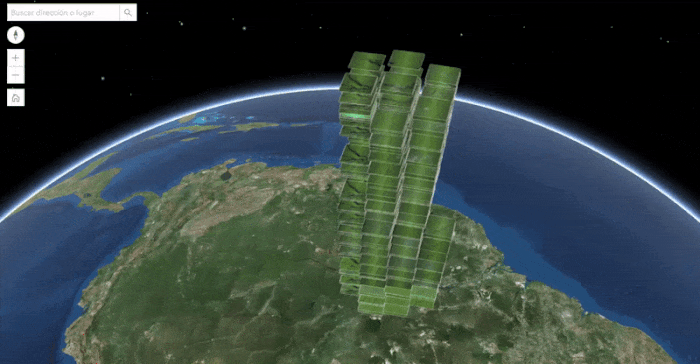 Descarga de imágenes satélite Landsat de ESRI