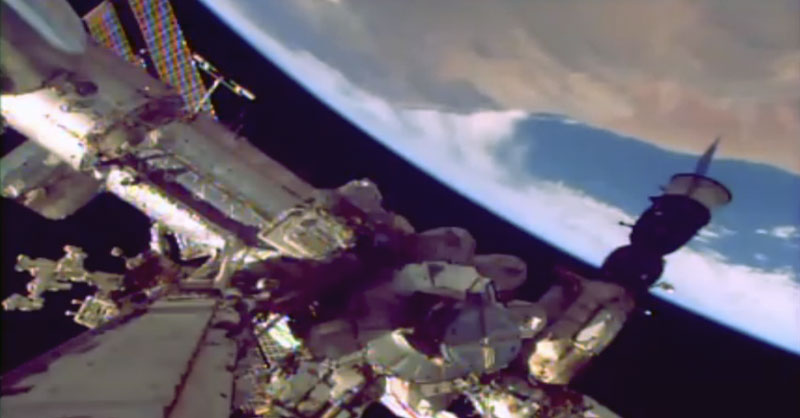 Imágenes en directo de la Estación Espacial Internacional ISS