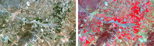 juxtapose superposición de mapas