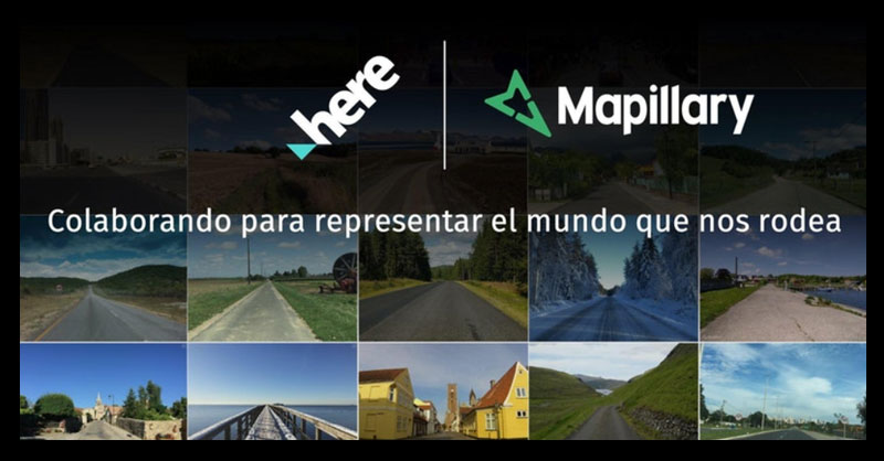 Mapillary y HERE en la creación de mapas y callejeros