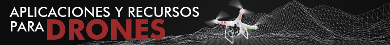 Aplicaciones y recursos para drones rpas