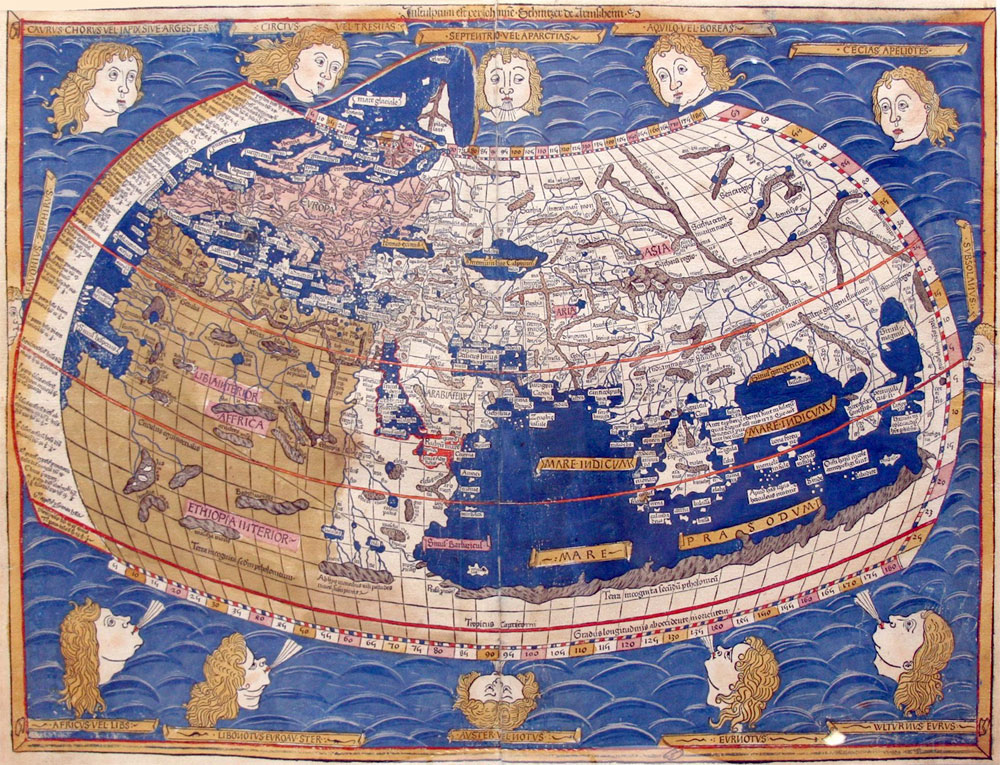 Cartografías de lo desconocido y mapas antiguos