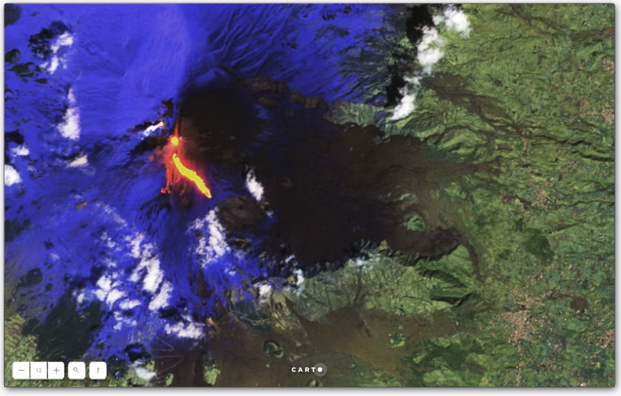 Estudios de vulcanismo y geología en CARTO