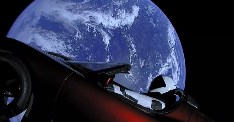 Imágenes satélite del Falcon Heavy en tiempo real