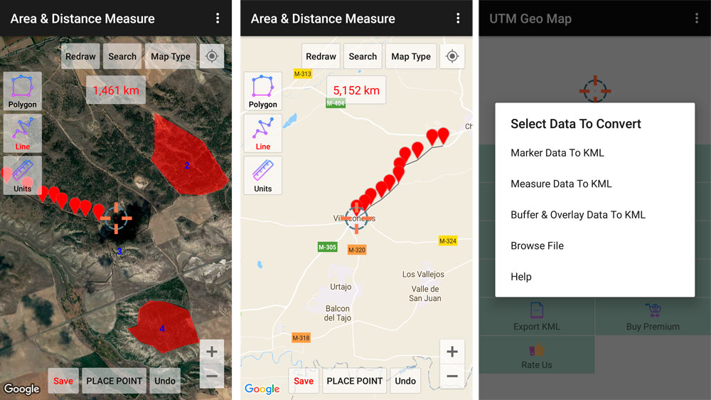 Digitalización de cartografía con aplicación GPS