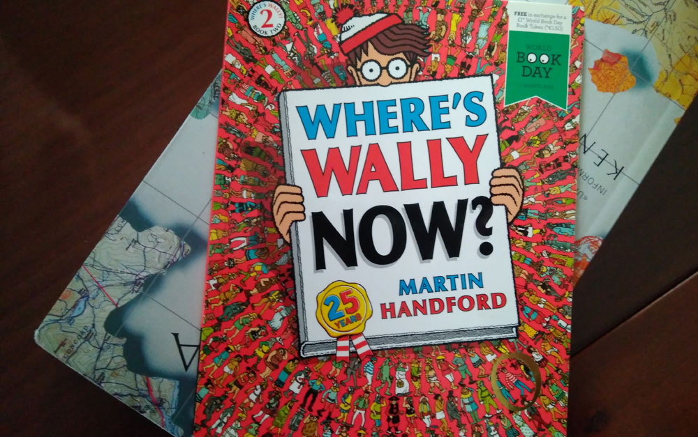 Libro Dónde está Wally