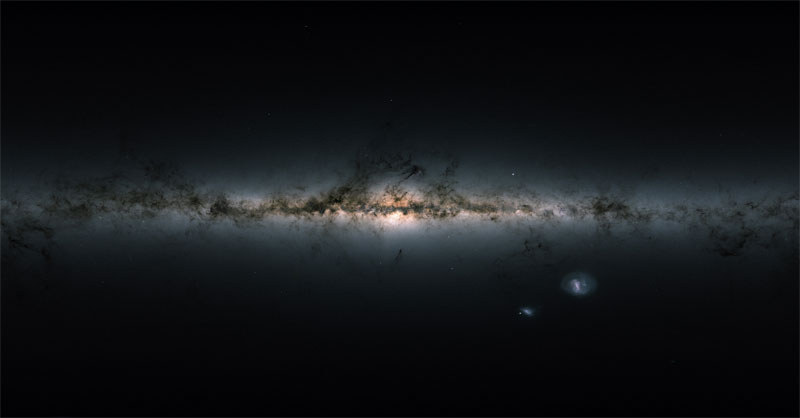El mapa más detallado de la Vía Láctea