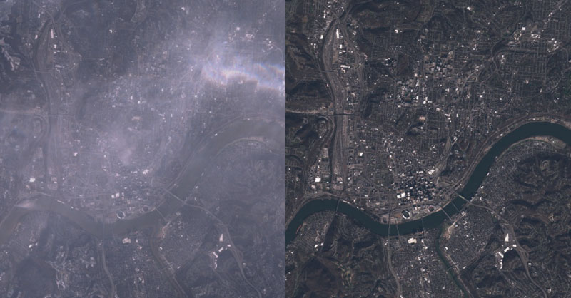 Corrección atmosférica con GEOBIA para ArcGIS