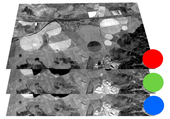 Composición RGB en imágenes satélite