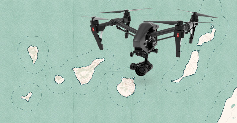 Formación gratuita para operadores de drones en Canarias