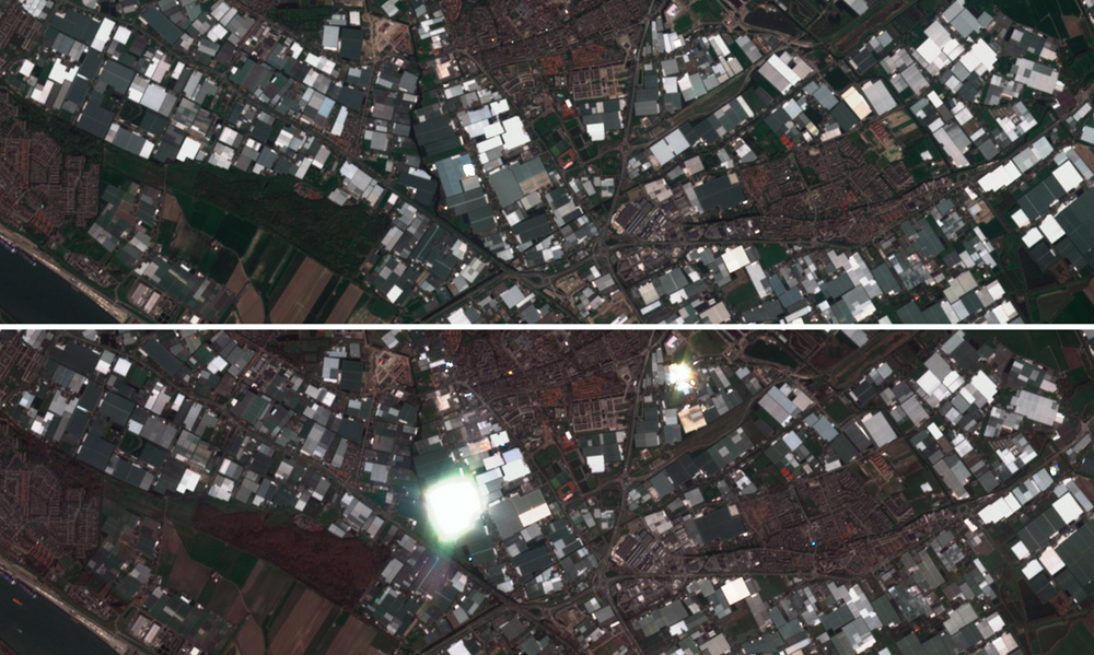 Reflectividad y radiancia de imágenes satélite