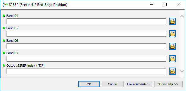 Sentinel Index toolbox para la generación de indicadores con teledetección