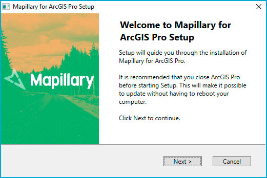 Mapillary for ArcGIS Pro