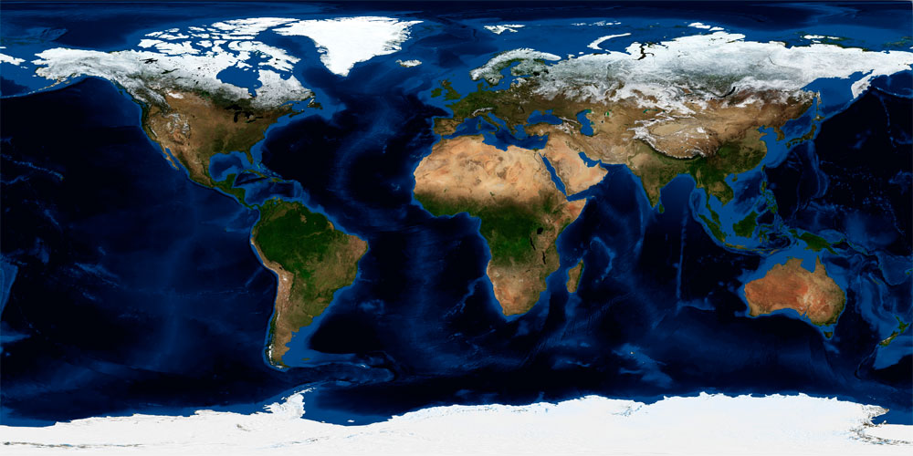 Descargar mapa base Blue Marble de la NASA