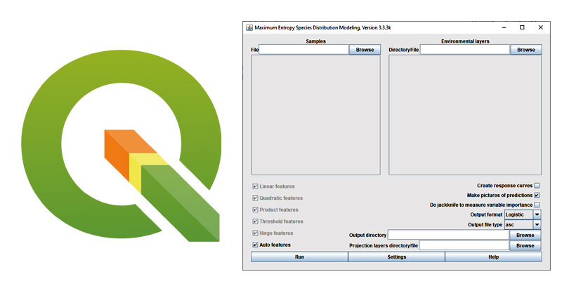 Descargar Maxent para QGIS. Plugin QSDM para modelización de especies