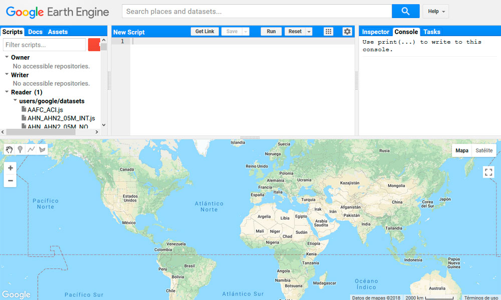 Manual de Google Earth Engine