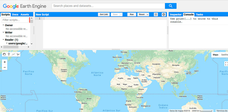 Script para Google Earth Engine