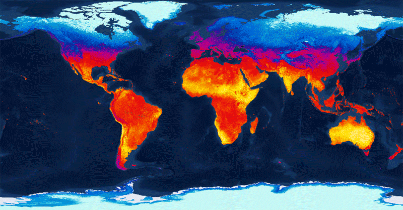 Descargar cartografía WMS de la NASA