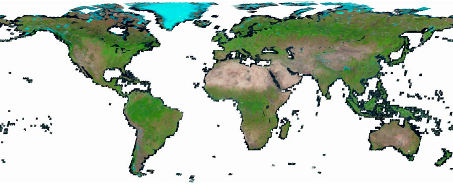 Imágenes Landsat con servidores WMS