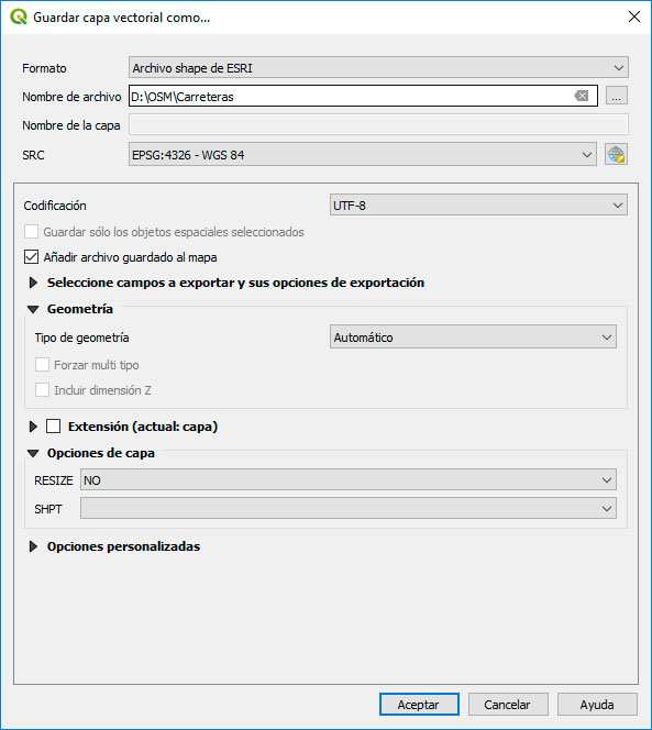 Cómo convertir archivos OpenStreetMap