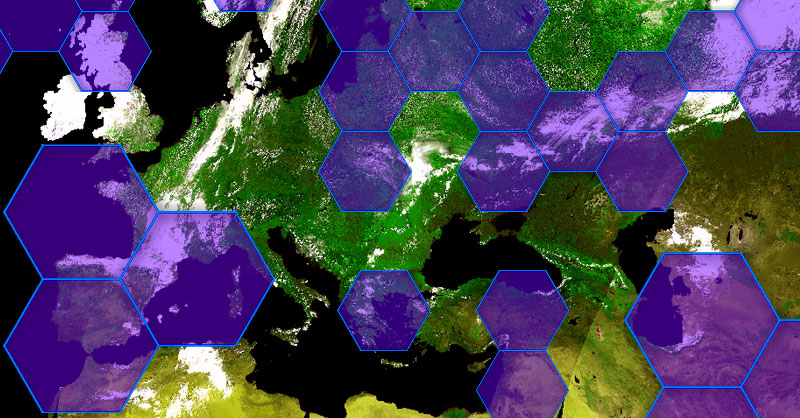 Cómo elaborar mallas hexagonales de cuadrículas 