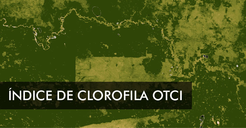 Cálculo del índice de clorofila OTCI para Sentinel 3