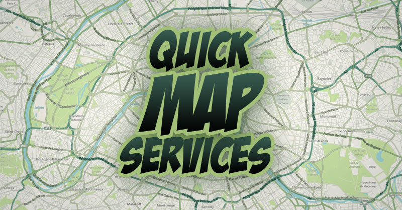 QuickMapServices para visualizar mapas base