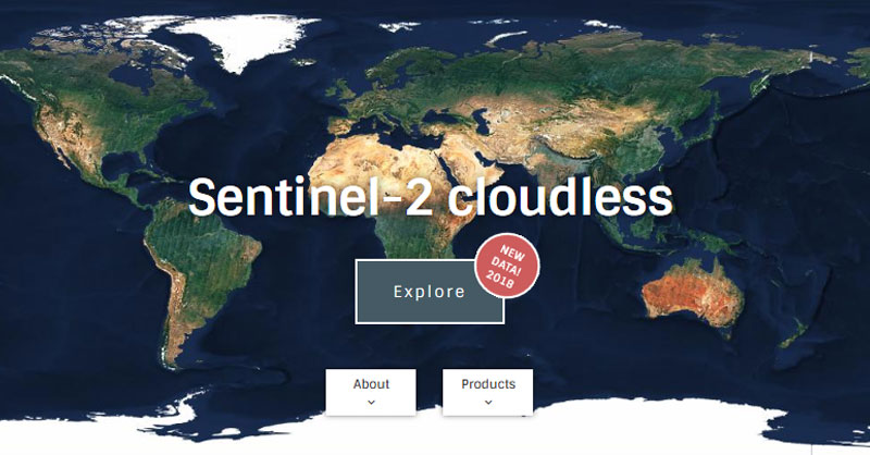 Sentinel 2 Cloudless 2018